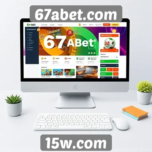 Navegação e design do site 67abet.com avaliados