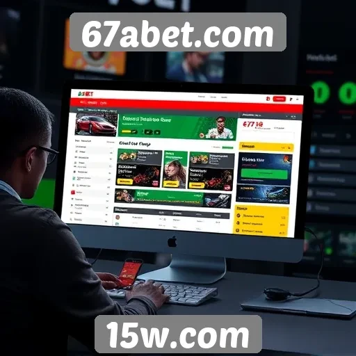 Avaliação da interface do usuário no 67abet
